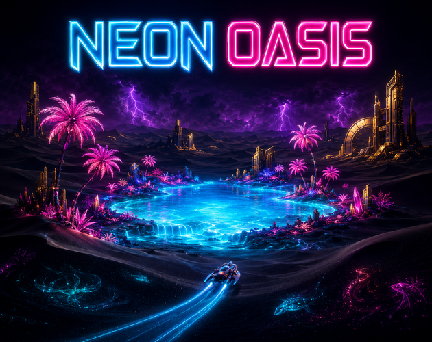 Neon Oasis cover